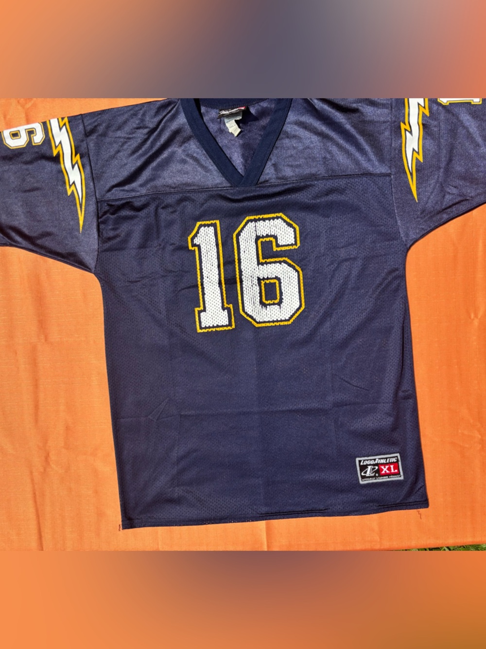 Navy Kids Football Jersey San Diego Chargers Ryan Leaf #16